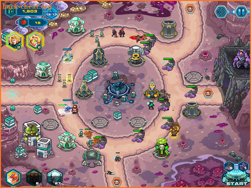 Galaxy defense: Lost planet screenshot