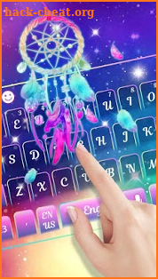 Galaxy Dreamcatcher keyboard screenshot