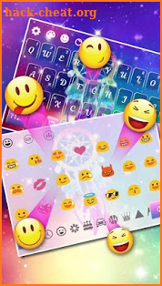 Galaxy Dreamcatcher keyboard screenshot