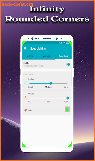 Galaxy Edge Lighting screenshot