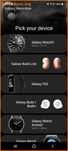 Galaxy Fit2 Plugin screenshot