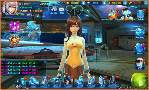 Galaxy Goddess War screenshot