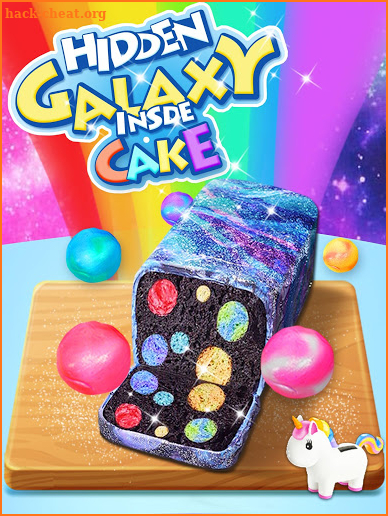 Galaxy Inside Cake: Cooking Games for Girls screenshot
