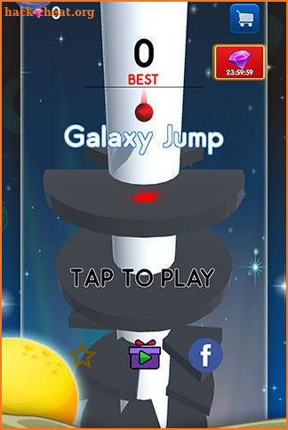 Galaxy Jump - helix tower game screenshot