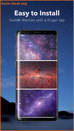 Galaxy Keyboard Theme screenshot