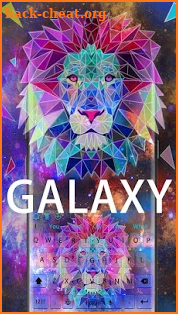 Galaxy Lion Keyboard screenshot