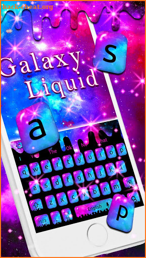 Galaxy Liquid Keyboard screenshot