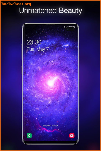 Galaxy Live Wallpaper screenshot