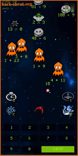 Galaxy Math screenshot