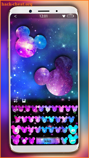 Galaxy Minnies Keyboard screenshot