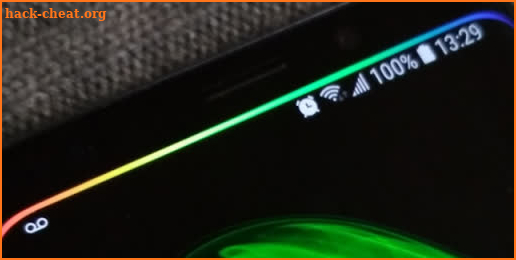 Galaxy phone Edge Lighting Live Wallpaper screenshot