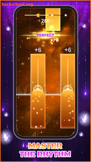 Galaxy Piano: Scrolling Rush screenshot