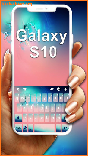 Galaxy S10 Keyboard Theme screenshot