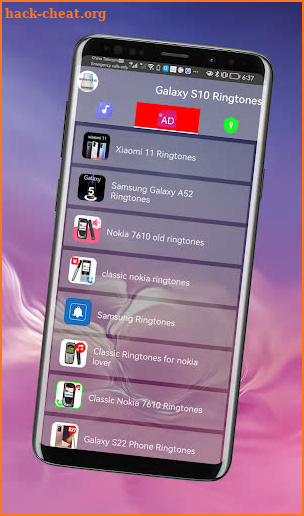 Galaxy S10 Plus Ringtones screenshot