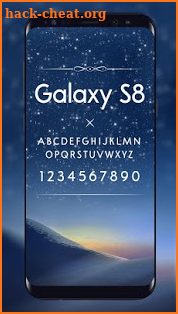 Galaxy S8 Font for Samsung FlipFont, Cool Fonts screenshot
