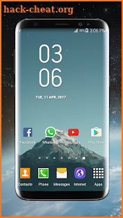 Galaxy S8 Plus Digital Clock screenshot