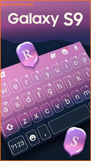 Galaxy S9 New Keyboard Theme screenshot