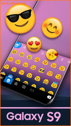 Galaxy S9 New Keyboard Theme screenshot