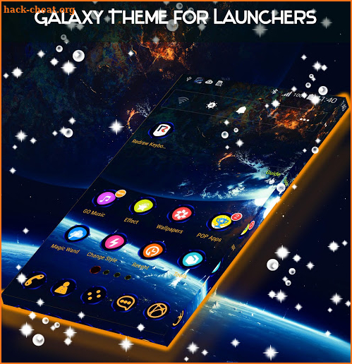 Galaxy Theme for Launchers screenshot