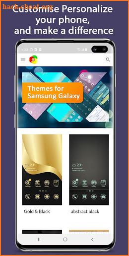 Galaxy Themes Catalog screenshot