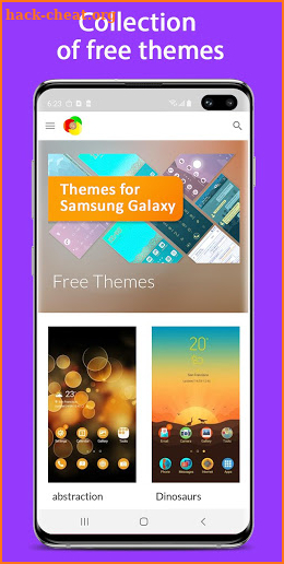 Galaxy Themes Catalog screenshot