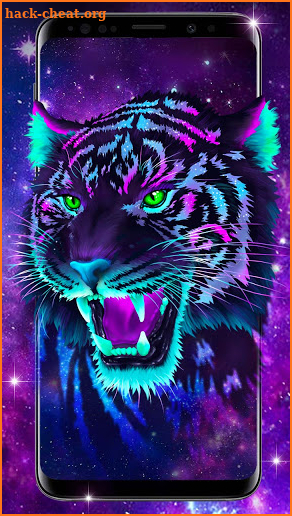 Galaxy Tiger Live Wallpapers screenshot
