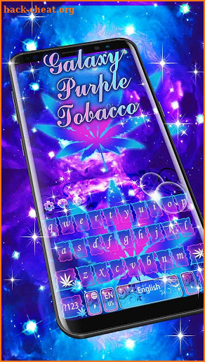 Galaxy Tobacco Keyboard Theme screenshot