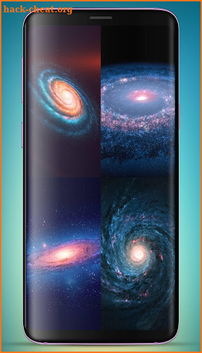 Galaxy Wallpaper HD screenshot