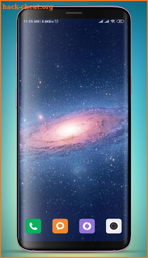 Galaxy Wallpaper HD screenshot