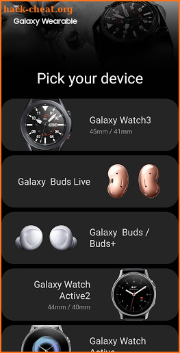 Galaxy Watch3 Plugin screenshot