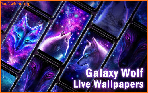 Galaxy Wolf live wallpapers screenshot