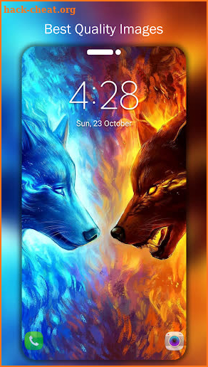 Galaxy Wolf Wallpapers 4K [UHD] 🦊 screenshot