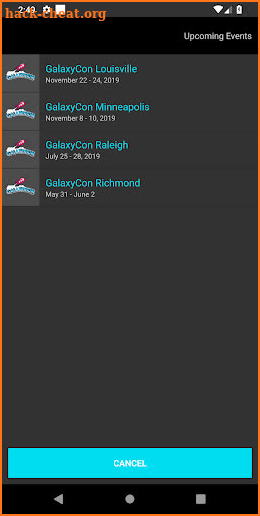 GalaxyCon screenshot