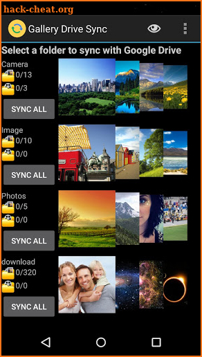 Gallery Drive Sync screenshot