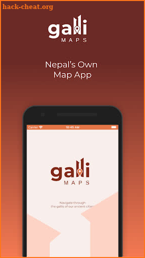 Galli Maps screenshot