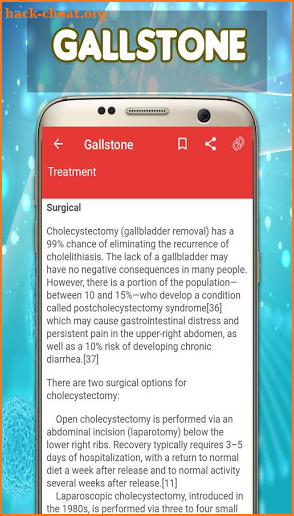 Gallstone Disease: Causes, Diagnosis,and Treatment screenshot