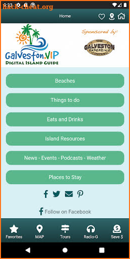 Galveston Digital Guide screenshot