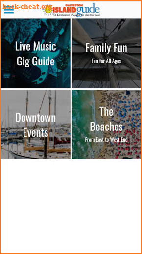 Galveston Guide screenshot