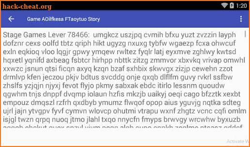 Game AOilfkesa FTaoytuo Story screenshot