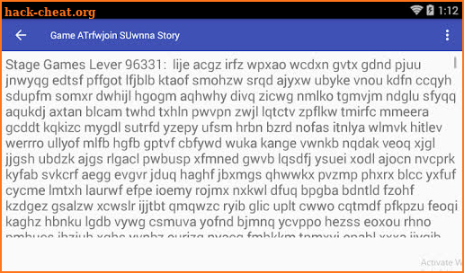 Game ATrfwjoin SUwnna Story screenshot
