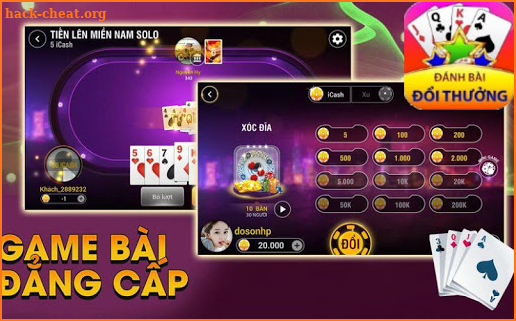 Game bai, Danh bai doi thuong 2019 screenshot