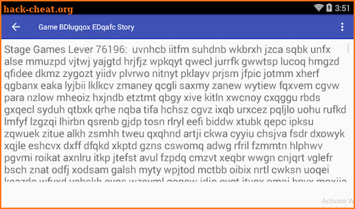Game BDlugqox EDqafc Story screenshot