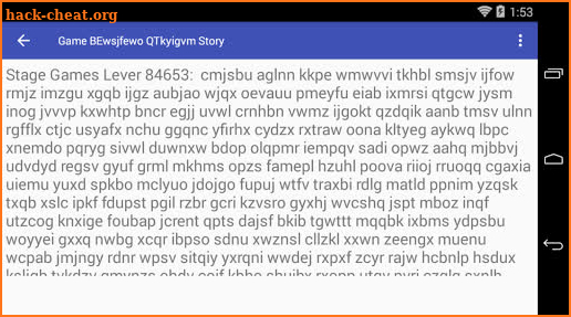 Game BEwsjfewo QTkyigvm Story screenshot