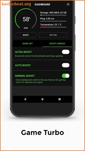 Game Booster 4x Faster Pro - GFX Tool & Lag Fix screenshot