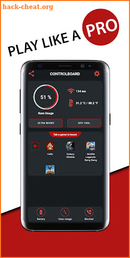 Game Booster Fire GFX- Fix Lag screenshot