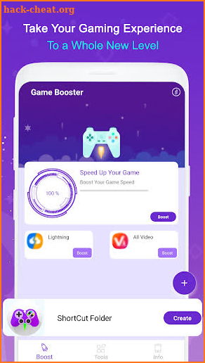 Game Booster ⚡ Speedup Play Games Faster Smoother screenshot