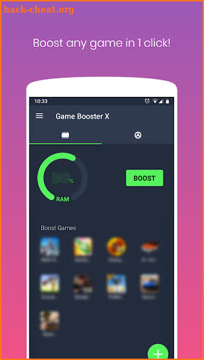 Game Booster X: Game Play Optimizer screenshot