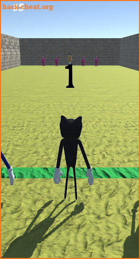 Game cartoon cat squid screenshot