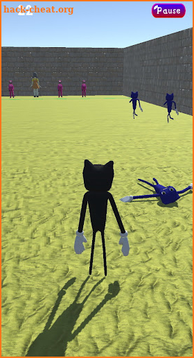 Game cartoon cat squid screenshot