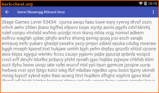 Game CBuuemggj BSkcaxli Story screenshot